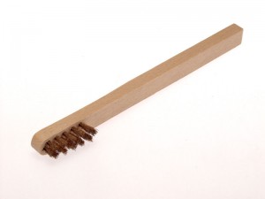 LESSMANN Zündkerzenbürsten 200x 5 mm 3x5/ 6 rhg. Bronzedraht BRO gew. 0,15 mm hoch 15 mm

