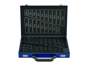 ZIRA Spiralbohrer-Satz DIN 338 HSS-R Typ N 170-tlg. Ø1,0-Ø10,0 x0,5mm steigend