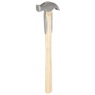 PICARD Hufhammer deutsche Form, ganz blank, Holzstiel mit Federn, Nr. 30a ES, 350 gr.