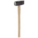 PICARD Steinspalthammer mit ovalem Loch, leicht gewölbte Bahn, Nr. 59 ES, 3 kg
