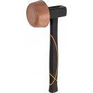 PICARD Plattenlegerhammer BlackTec rückschlaghemmend, mit doppelt geschweiftem Eschenstiel, Nr. 68g FS