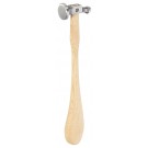 PICARD Ciselierhammer ganz blank, flache Bahn, Revolverstiel, Nr. 205 ES, 30 mm
