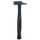 PICARD Schreinerhammer BlackTec® DIN 5109, franz. Form, 3K-Voll-Kunststoff-Stiel mit innenliegendem Fiberglaskern, gummierte Grifffläche, Nr. 329 FS, 22 mm
