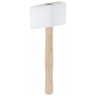 PICARD Spenglerhammer einseitig keilförmig, aus Spezialkunststoff, hohe Spannungsrissbeständigkeit, nachschleif- bzw. feilbar, doppelt geschweifter Eschenstiel, Abmessung 85 x 40 x 150, Nr. 385 ES, 155 mm