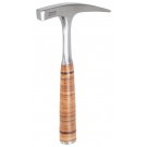PICARD Ganzstahl-Geologenhammer mit Spitze Ledergriff, mit Spitze, aus C60 Spezialstahl