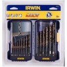 IRWIN Turbomax™ HSS Bohrer Sätze HSS Turbomax, 15-tlg. Satz: 1,5 bis 10,0mm