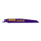 IRWIN Bi-Metall-Säbelsägeblatt für nageldurchsetztes Holz 656R 150mm 6TPI   1 Pkg. = 2 Stk.