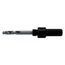 IRWIN Zentrierbohrer/Lochsägenhalter für Bi-Metall Lochsägen Zentrierbohrer 13mm Futterdurchmesser, passend für Lochsägen 14 - 30mm