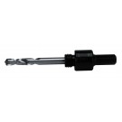 IRWIN Zentrierbohrer/Lochsägenhalter für Bi-Metall Lochsägen Zentrierbohrer 9,5mm Futterdurchmesser, passend für Lochsägen 14 - 30mm