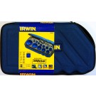 IRWIN Bi-Metall Lochsägenset 1200G SE: 16, 19, 22, 25, 29, 32, 35, 38, 44, 51, 65, 76mm, Halter 10504533 & 10504535, 3 Pilotbohrer