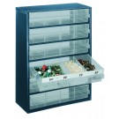 RAACO STAHLMAGAZIN 906-03 MIT 6 SCHUBL. 417x306x150