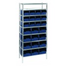 REGALSYSTEM MIX C/40
2000x920x430 GALV./BLAU