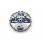 IRWIN IR WT Kreissägeblatt 184mm/24T AR16
