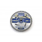 IRWIN IR WT Kreissägeblatt 184mm/40T AR16