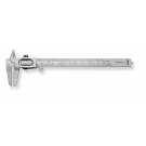 SCALA K-Meßschieber 120mm 5Zoll blank Non 1/10mm 1/128Z Rolle Z: GERMANY