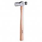 RUTHE Schlosserhammer Hickory, Englische Form Englische Form, aus Qualitätsstahl, im Gesenk geschmiedet, gehärtet und angelassen, Bahn und Kugel geschliffen, Stiel Hickory