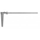 SCALA WMS 1200x125mm  STAHL m.FE Laserteilung, Non.1/20mm, nach Werksnorm