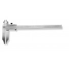SCALA Schwind-MS 300x100mm / 1.75%-2%-2.5%-mm 1/20 mm, Anreißsp., matt-rostfrei