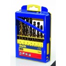 IRWIN HSS Pro Kobalt Bohrer - Sätze HSS Kobalt 19-tlg. Satz in Metallkasten 1,0 -10,0mm (um 0,5mm steigend)
