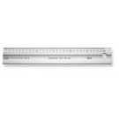 SCALA Lineal 1000mm Alu-eloxiert mit Fase, 50 x 5 mm