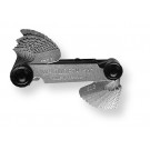 SCALA Gewindeschablone 52Blatt, 0,25-6,0mm St. 4-62, WW-metr. DIN 13/14