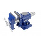 IRWIN Werkstatt-Universal-Schraubstock mit Amboss, Drehplatte, 5” / 125mm
