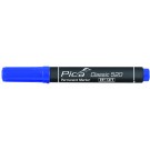 Pica Permanentmarker 1-4mm, Rundspitze, blau