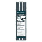 Pica BIG DRY Minen-Set FOR ALL Rot/Graphit/Weiss / 12 Minen im stabilen Etui