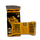 SHOPVAC - High Efficiency Staubbeutel passend für Sauger mit 40/45L Inhalt 2 Stück, Extra feiner Staubbeutel für z.B. Hobelarbeiten

