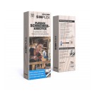 Halder SIMPLEX Aktionsbox "Schreiner" PLUSBOX 3117.051 + Konturenlehre verpackt in bedrucktem Verkaufskarton