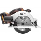 KEYANG Akku-Handkreissäge 165mm, Schnitttiefe 57mm, 18V 2x4,0Ah  4000 U/min