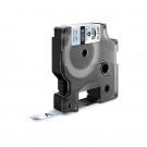 DYMO Rhino Band IND, Polyester, 9mm x 5,5m, schwarz auf transparent