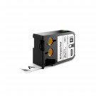 DYMO XTL Schriftband, Vinyl, permanent haftend, endlos 24mm x 7m, schwarz auf weiß