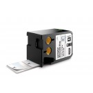 DYMO XTL Etikett, Vinyl, Laminierte Kabeletikette, 250 Stück auf Trägerband 38mm x 21mm, schwarz auf weiß (XTL500)