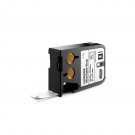 DYMO XTL Etikett, Vinyl, Laminierte Kabeletikette, 250 Stück auf Trägerband 21mm x 21mm, schwarz auf weiß (XTL300, XTL500)