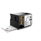 DYMO XTL Etikett, Vinyl, Laminierte Kabeletikette, 75 Stück auf Trägerband 51mm x 102mm, schwarz auf weiß (XTL500)