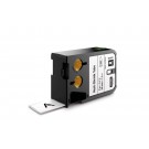 DYMO XTL Heißschrumpfschlauch, endlos 24mm x 2,70m, schwarz auf weiß