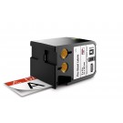 DYMO XTL Sicherheitsetikett, Vinyl, 70 Stück auf Trägerband 51mm x 102mm, schwarz auf weiß mit roten Kopf & Aufdruck "Danger" (XTL500)