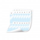 DYMO XTL Etikettenbogen, Polyester, selbstlaminierend, 1.008 Stück, auf Bogen 24mm x 103mm,