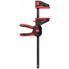 BESSEY Einhandzwinge mit drehbarem Griff "EZ360" Spannweite 450 mm Ausladung 80 mm Spreizweite 195-615 mm Schiene 18x5 mm Spannkraft 1.400N
