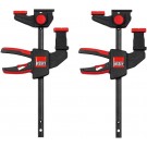 BESSEY Einhand-Tischzwingen-Set EZR15-6 (1 Set = 2x EZR15-6) Spannweite 150 mm/Ausladung 60 mm (ersetzt EZR15-6SET)