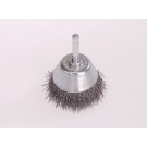 LESSMANN Flächenbürsten mit 6 mm Schaft Drm 50 mm Stahldraht rostfrei ROF gew. 0,30 mm
