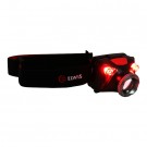 ELWIS Stirnlampe, 410/45 Lumen, Zoom, Nachtsicht mit roten LEDs, IPX5 (passende Batterie BAT010)