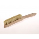 Handbürsten Nylon PA transparent glatt 0,40 mm