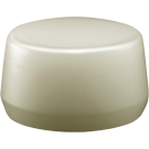 Halder Schonhammerkopf Baseplex 30mm Nylon weiß