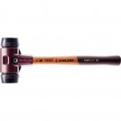 Halder Simplex-Schonhammer mit Stahlgussgehäuse u. hochwertigem Holzstiel ø 30 mm
Gummi-schwarz beids., mittelhart, dämpfend/Länge 300 mm/Kopfbreite 90 mm/Gewicht 345 g