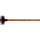 HALDER SIMPLEX-Vorschlaghammer 
mit Stahlgussgehäuse und Holzstiel, 
Ø 80 / Stiel 700 mm
 Weichmetall