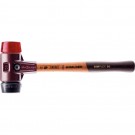 SIMPLEX-SCHONHAMMER  Gummi,schwarz/Plastik rot  D: 60mm