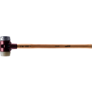 HALDER SIMPLEX-Vorschlaghammer
 mit Stahlgussgehäuse und Holzstiel, 
Ø 80 / Stiel 700 mm Nylon / Weichmetall
