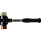 SIMPLEX-SCHONHAMMER Kupfer / Nylon weiß mit Fieberglasstiel und verstärktem Gehäuse